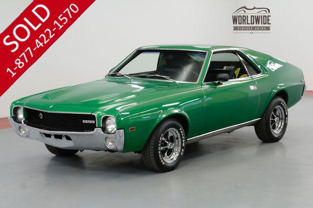 1968 AMC AMX RARE MUSCLE CAR CUSTOM 343 V8