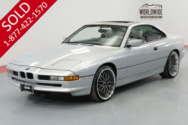 1991 BMW 8 SERIES 850i 5.0 LTR V12 4 SPEED AUTO