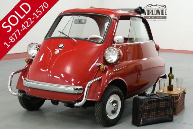 1958 BMW ISETTA 300. RESTORED. RARE COLLECTOR. COMMANDS ATTN