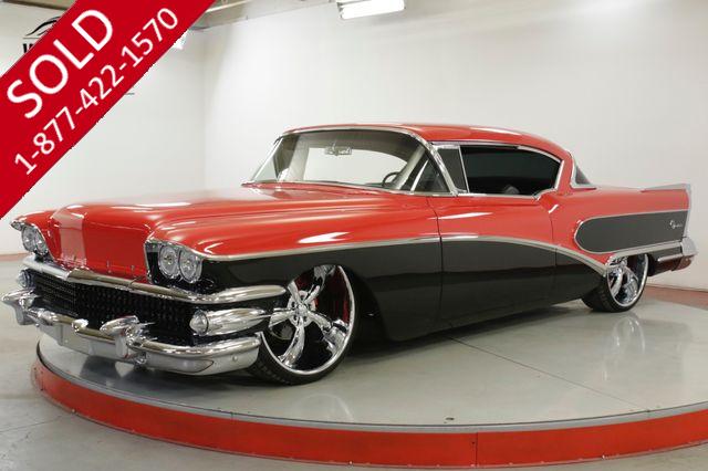 1958 BUICK SPECIAL RESTORED CUSTOM $15K+ IN CHROME AIR RIDE V8 