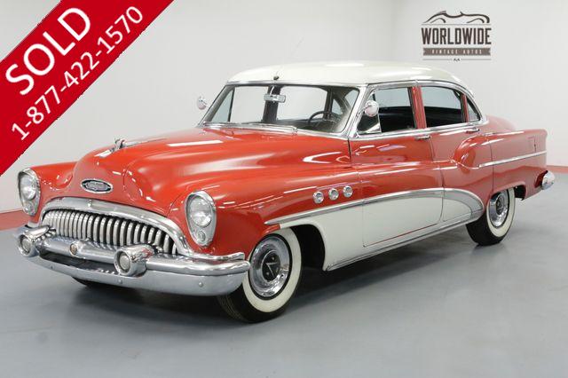 1953 BUICK SUPER 8 MODEL 52. GORGEOUS. CHROME. V8!