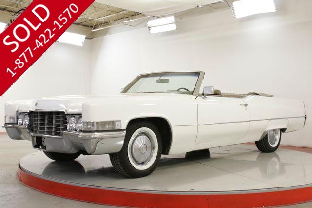 1969 CADILLAC  DEVILLE 7.7L 472 V8 AUTO PS PB SUMMER CRUISER 