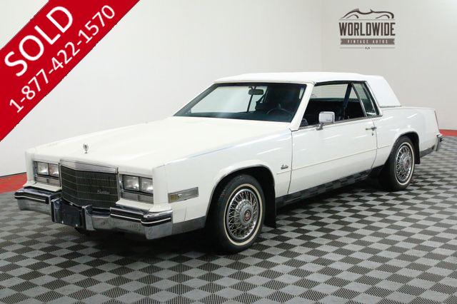 1985 CADILLAC ELDORADO ROADSTER ALL ORIGINAL 60K+ MILE CLASSIC 2 OWNER