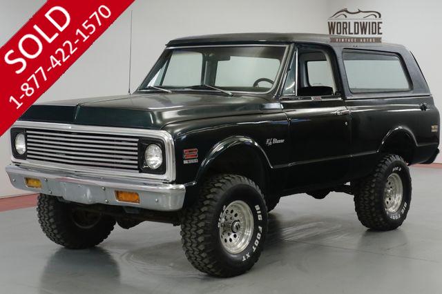 1972 CHEVEROLET  BLAZER 400CID V8. TH350 AUTOMATIC 4X4 PS PB CLEAN!
