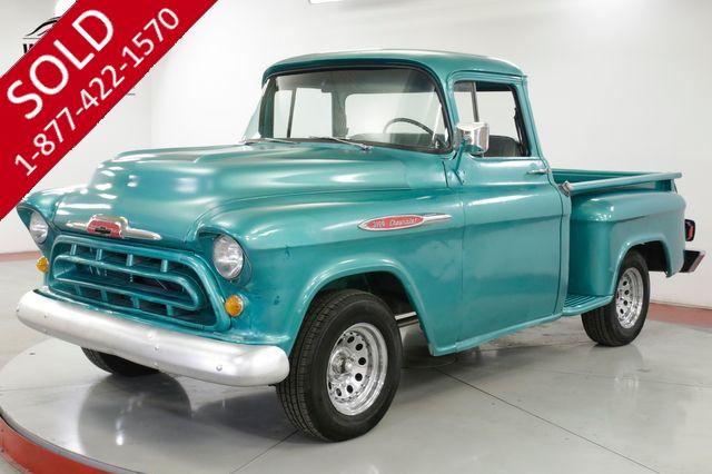 1957 CHEVROLET  3100 BIG WINDOW SHORT BED. V8! AUTO PB