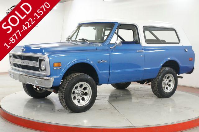 1970 CHEVROLET BLAZER 4X4 350 V8 AUTOMATIC PS PB REMOVABLE TOP 