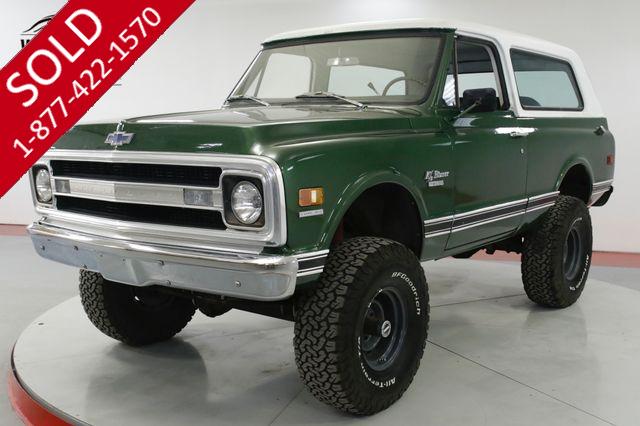 1970 CHEVROLET  BLAZER ONE FAMILY OWNERSHIP 396 BIG BLOCK AUTO 4X4 