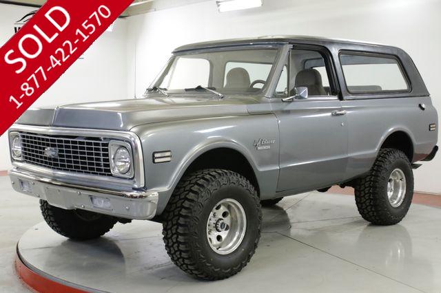1972 CHEVROLET  BLAZER CA TRUCK 4x4 V8 AC PS PB LIFT CONVERTIBLE