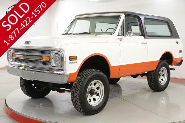 1969 CHEVROLET BLAZER 350 V8 AUTOMATIC 4X4 PS PB REMOVABLE TOP