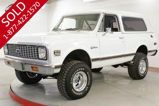 1972 CHEVROLET BLAZER ONE OWNER 400 V8 AUTO PS PB 4X4 A/C 