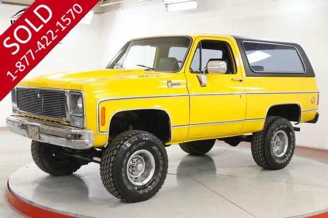 1979 CHEVROLET BLAZER CHEYENNE VINTAGE AC! CRATE 350 1K MILES! 4x4 