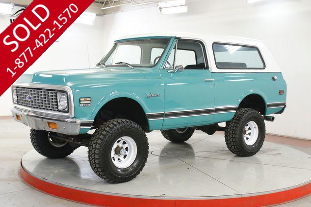 1972 CHEVROLET BLAZER K5 V8 4X4 PS PB LIFTED REMOVABLE TOP 