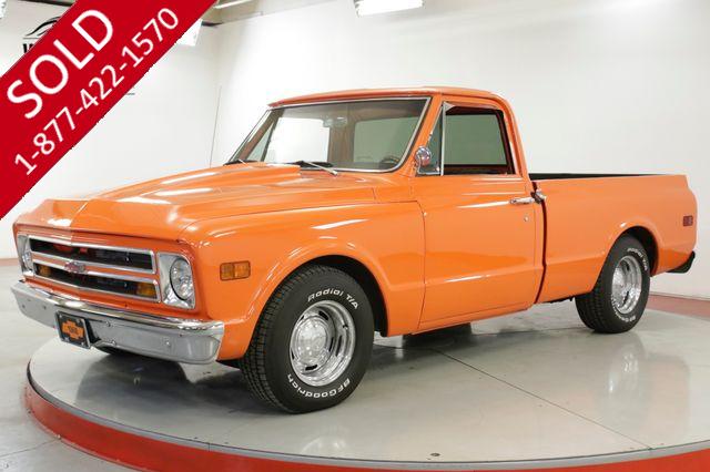 1968 CHEVROLET  C10  SHORT BED RESTOMOD PS PB DISC HOT ROD CHROME