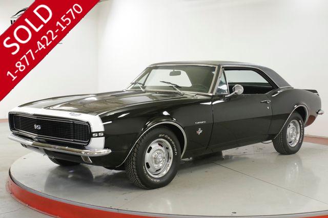 1967 CHEVROLET CAMARO RS/SS TRIBUTE 350 V8 FACTORY AC TRIPLE BLACK 