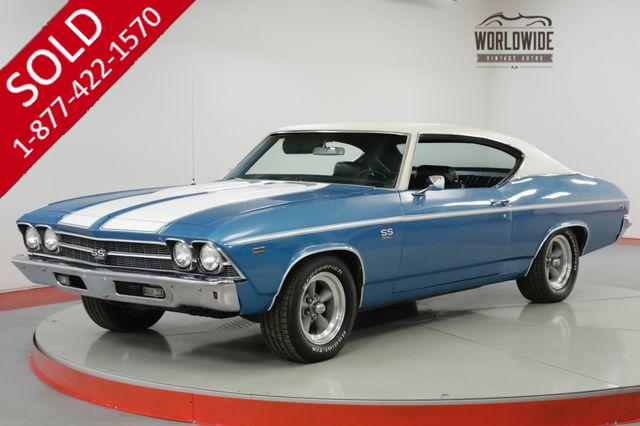 1969 CHEVROLET  CHEVELLE SS RESTORED 454 BIG BLOCK 4-SPEED 12 BOLT POSI 