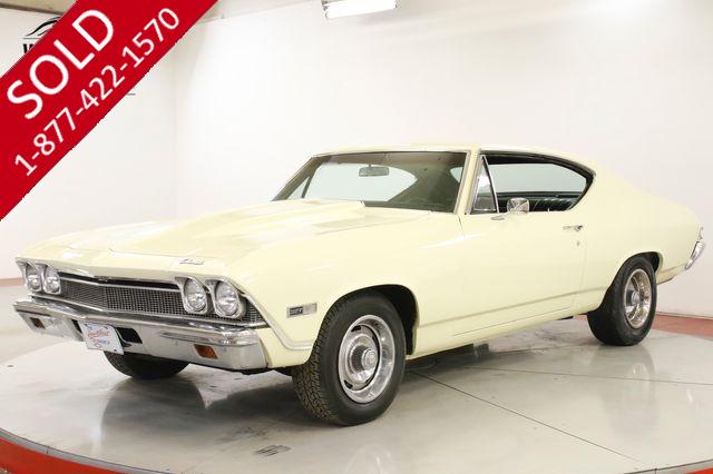 1968 CHEVROLET CHEVELLE BUCKET SEATS HARDTOP RALLYE WHEELS NEW PAINT