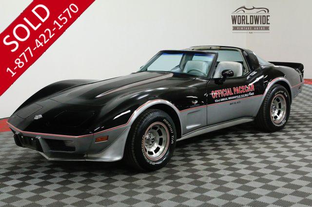 1978 CHEVROLET CORVETTE PACE CAR 1 OWNER 19K MILES WINDOW STICKER!