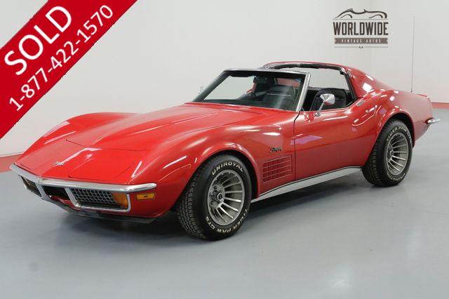1972 CHEVROLET CORVETTE RESTORED 4 SPEED POWER STEERING 5K MILES