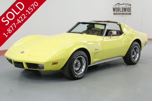 1973 CHEVROLET CORVETTE L82 350 4 SPEED T-TOP