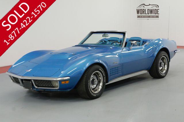 1970 CHEVROLET CORVETTE  454 4 SPEED MANUAL A/C BIG BLOCK!
