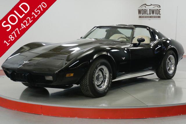 1977 CHEVROLET CORVETTE LOW MILES - T-TOP 