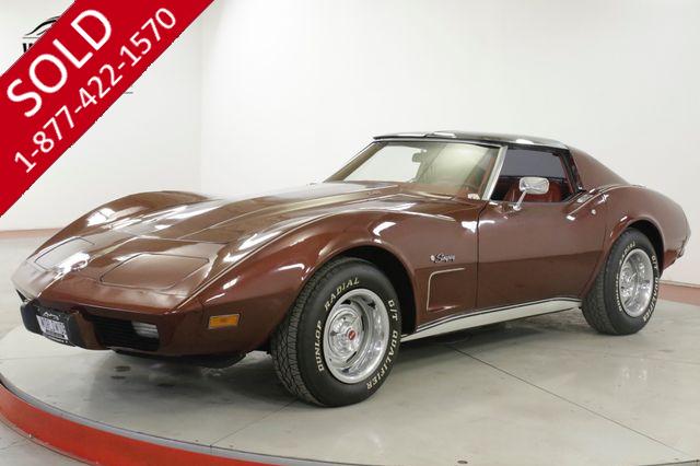 1976 CHEVROLET CORVETTE STINGRAY L-48 V8 AUTO DUAL EXHAUST 