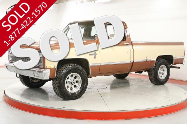 1982 CHEVROLET K10 4X4 V8 AUTO LOW MILES PW PS PB AC TIME CAPSULE