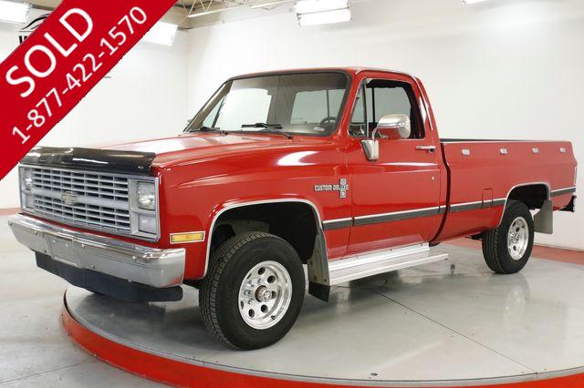 1984 CHEVROLET K10 PICKUP TRUCK 4X4 PS PB 350 SMALL BLOCK 
