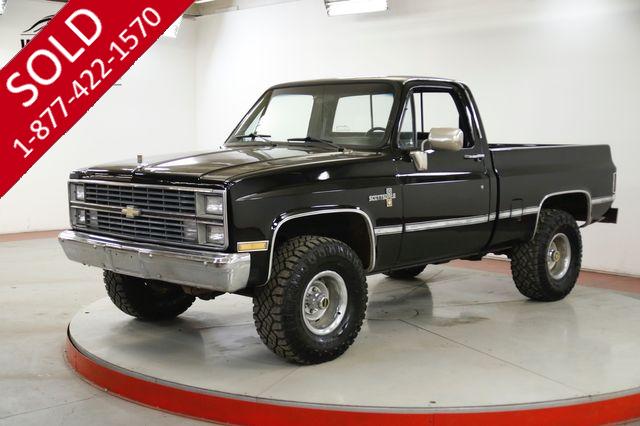 1984 CHEVROLET  K10 SHORT BED 4X4 COLD AC NEW 350 V8 PB PS