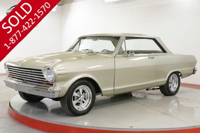 1963 CHEVROLET NOVA 2 DOOR HARDTOP 327 AUTO DISC BRAKES PS PB 