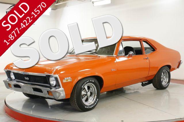 1972 CHEVROLET NOVA RARE SS REBUILT 396 V8 4 SPEED PS PB 