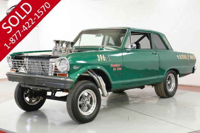 1964 CHEVROLET  NOVA 396 BIG BLOCK RESTORED GASSER RARE MUSCLE CAR