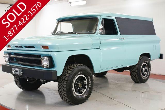 1965 CHEVROLET PANEL  350 V8 4-SPEED 4X4 RESTORED PS PB
