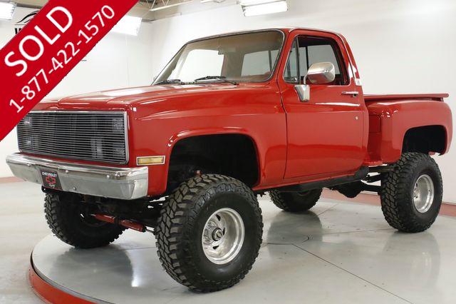 1986 CHEVROLET  PICKUP C10/K10 1 OWNER RESTORED CUSTOM 4X4 V8 LIFT