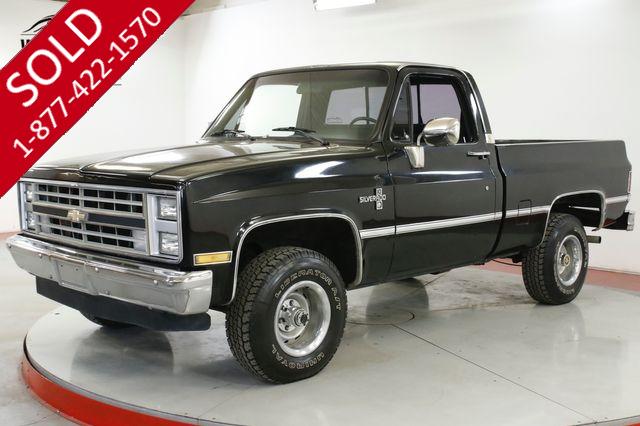 1985 CHEVROLET  SILVERADO CLEAN AUTOCHECK 350 V8 4X4 SHORTBOX AC 