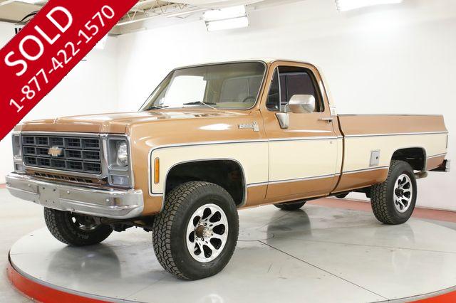 1979 CHEVROLET  SILVERADO 350 V8 AUTO AC PS PB 4X4 SILVERADO TRIM PACK