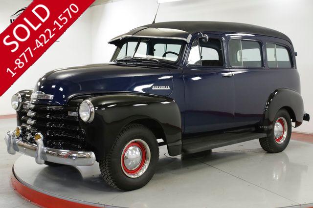 1951 CHEVROLET  SUBURBAN RARE COLLECTOR CA TRUCK! CARRYALL 16K MILES