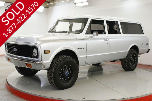 1971 CHEVROLET  SUBURBAN 4x4 3 DOOR FUEL INJECTED VORTEC V8 4L60E 