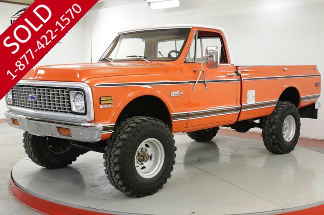 1971 CHEVROLET  SUPER CHEYENNE PS PB LIFTED HUGGER ORANGE C10/K10