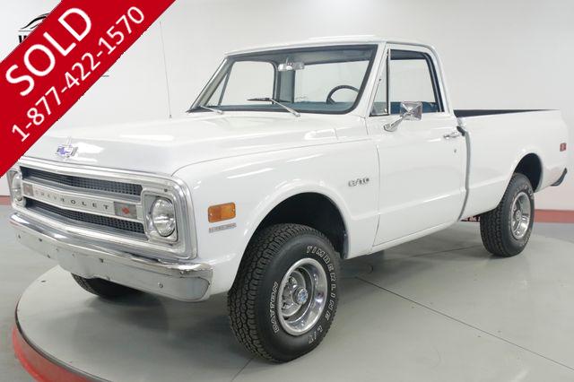 1969 CHEVROLET  TRUCK RARE K10 4x4 SHORT BED 1 OF 1649 V8