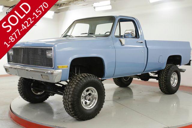 1982 CHEVROLET  TRUCK K10/C10 4x4 RESTORED V8 AUTO 15K MILES