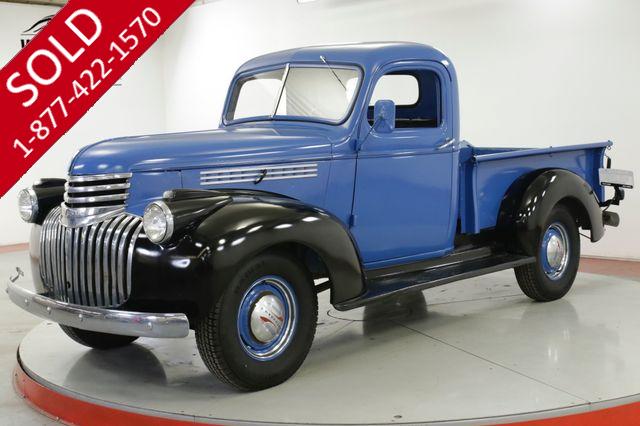 1946 CHEVROLET TRUCK CLASSIC ART DECO STYLING CHROME FRONT/REAR 