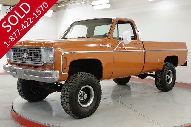 1974 CHEVROLET  TRUCK K10 SQUARE BODY 4x4 CUSTOM DELUXE CA TRUCK