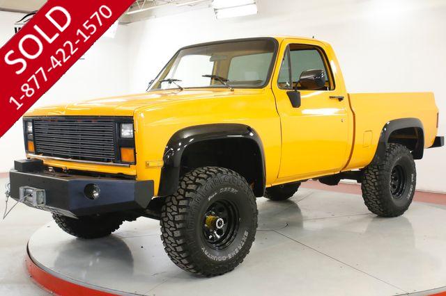 1982 CHEVROLET TRUCK LS CONVERSION 4x4 AC AUTO PS PB SQUARE BODY