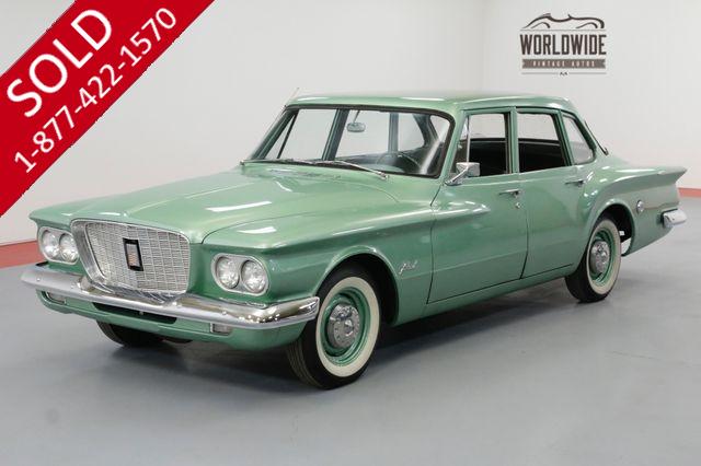 1960 CHRYSLER VALIANT COLLECTOR GRADE. CA CAR! AUTO RARE 1ST YEAR