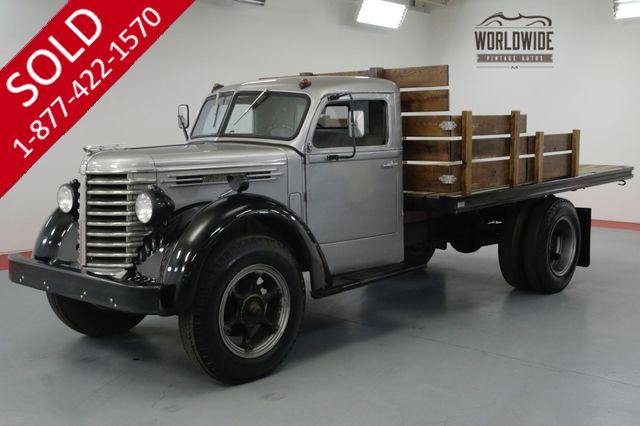 1948 DIAMOND T PICKUP RARE! SHOW OR GO. TIME CAPSULE. 4-SPEED.