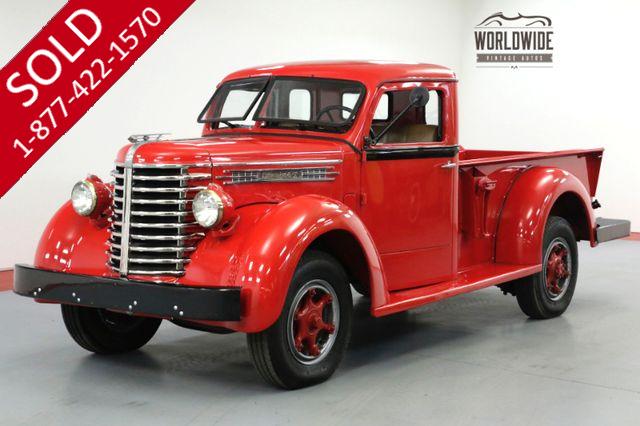 1949 DIAMOND T TRUCK 201. RESTORED. COLLECTOR. 2 OWNER CA TRUCK!