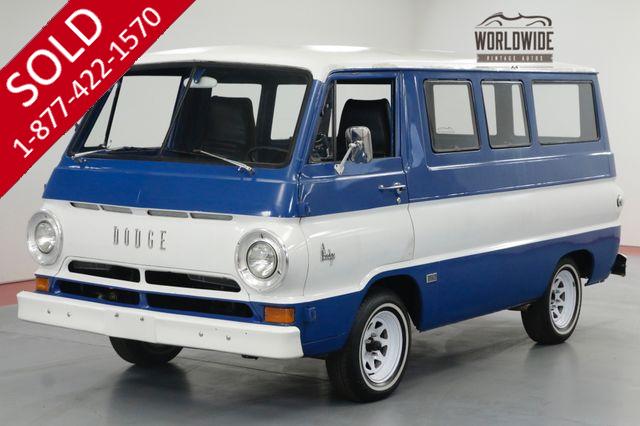 1966 DODGE A100 RARE COE VAN. RESTORED DRIVER. RARE!