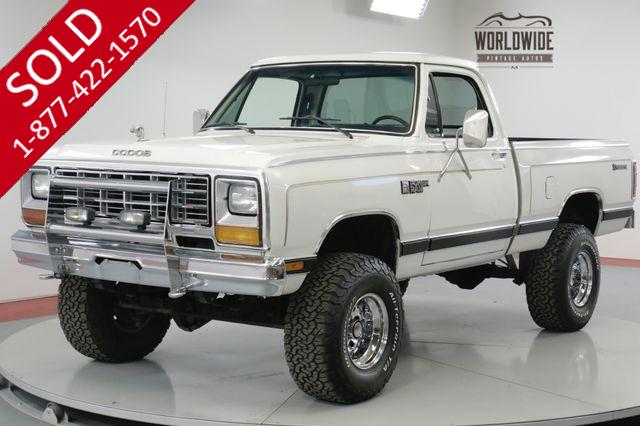 1985 DODGE  PICKUP PROSPECTOR TRUCK. 4x4. PS. PB. AUTO. SHORT 