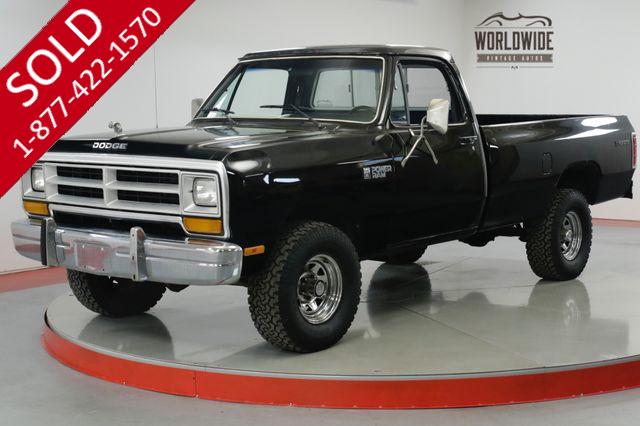 1986 DODGE POWER RAM  REG CAB PROSPECTOR COLORADO TRUCK! 5.9L V8 